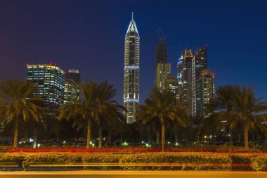 Dubai gece hayatı. BAE. 18 Kasım 2012