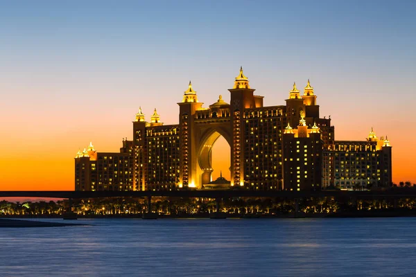 Atlantis hotel v Dubaji. Spojené arabské emiráty — Stock fotografie