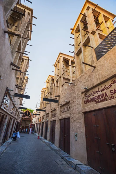 Arab Street in the old part of Dubai — Stock Photo, Image