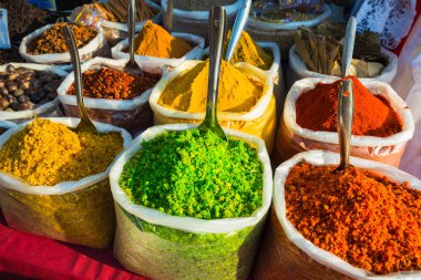 Baharat Hindistan pazarlarda satışı