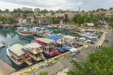 Antalya'nın eski şehir antik liman