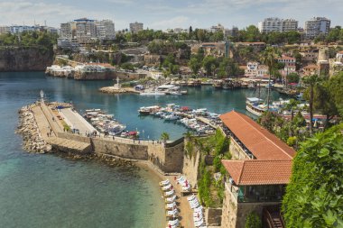 Antalya'nın eski şehir antik liman