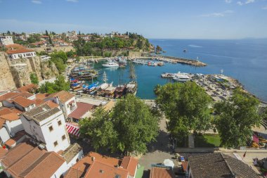 Antalya'nın eski şehir antik liman