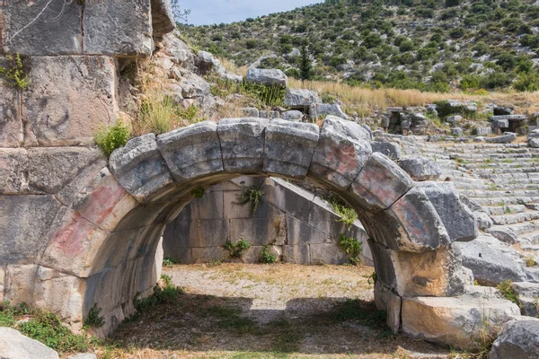 Amphitheater in Demre not far from Kemer — Stock Photo, Image