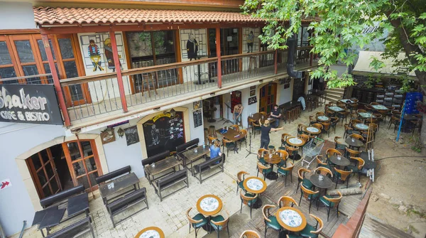 Anciennes rues de la vieille ville d'Antalya — Photo