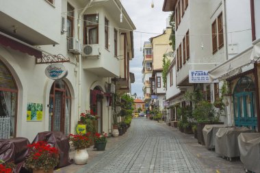Türkiye. 17 Mayıs 2017. Eski Antalya'nın eski sokaklarında