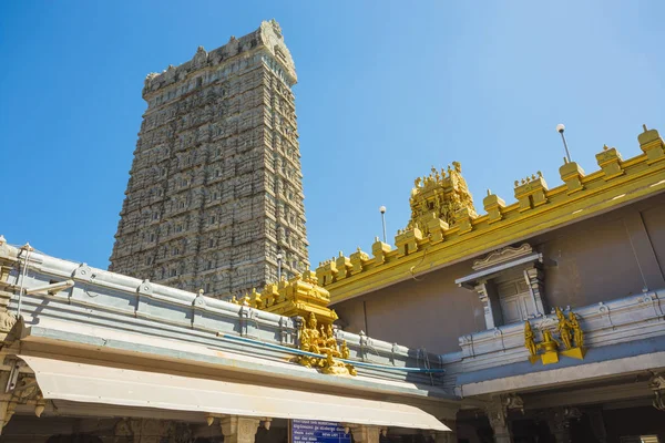 Murudeshwar Indien Mars 2017 Gopuram Murudeshwar Templet Byggdes 2008 Tillägnad — Stockfoto