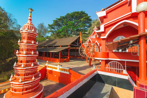 India Goa Marzo 2017 Templo Maruti Templo Hanuman Panjim —  Fotos de Stock
