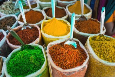 Baharat Hindistan pazarlarda satışı