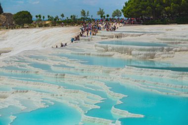 Türkiye'nin Pamukkale egzotik inci