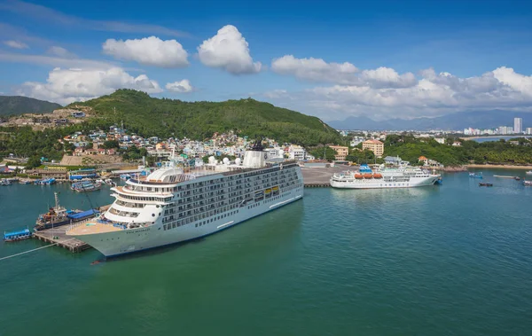 Nha Trang şehir, Vinpearl'ın teleferik görüntülendi