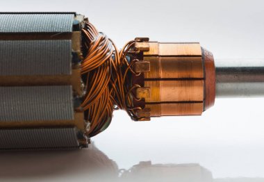 Rotor elektrik motoru üzerinden