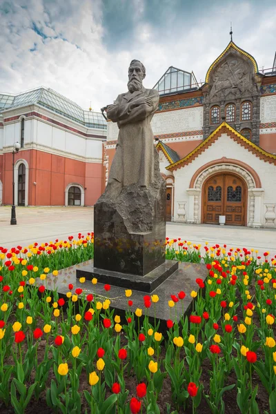 Tretjakow-Galerie ist Kunstmuseum mit Sammlung russischer Kunst — Stockfoto