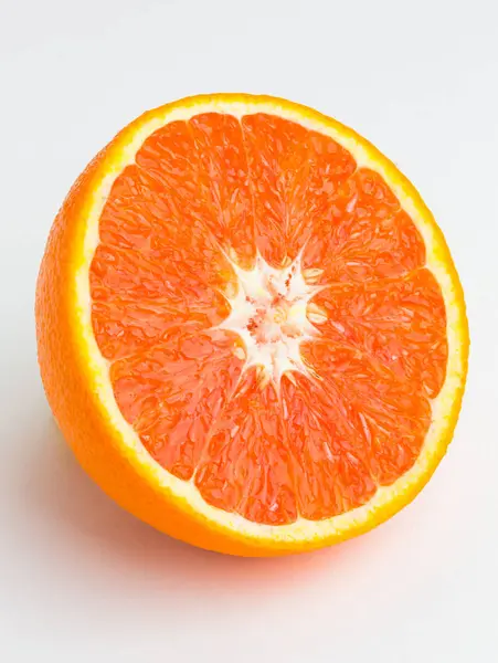 Красный оранжевый разрез — стоковое фото