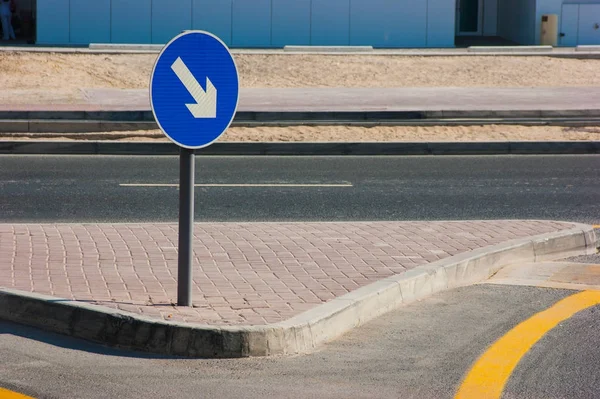 Dubai Uae November Die Schilder Auf Den Straßen Dubai Uae — Stockfoto