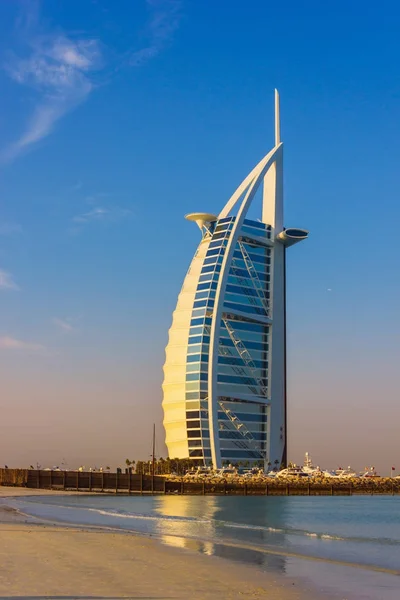 Dubai Zjednoczone Emiraty Arabskie Listopada Burj Arab Hotel Listopada 2012 — Zdjęcie stockowe