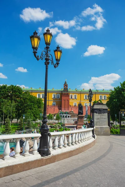 Rússia Moscow Julho 2014 Torres Moscou Kremlin Tempo Solar — Fotografia de Stock