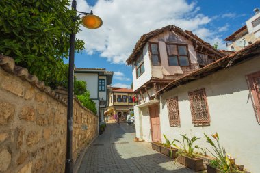 Türkiye. 17 Mayıs 2017. Eski Antalya'nın eski sokaklarında