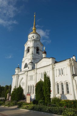 Vladimir, Rusya, 11 Ağustos 2017. Vladimir varsayım Katedrali (Uspensky katedral)
