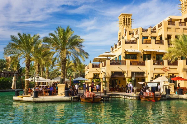 Dubai Uae November View Souk Madinat Jumeirah Madinat Jumeirah Encompasses — Stock Photo, Image