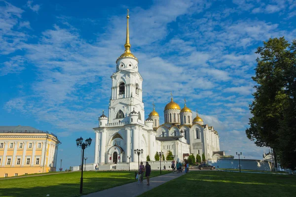 Vladimir Rusia Agosto 2017 Catedral Asunción Vladimir Catedral Uspensky — Foto de Stock