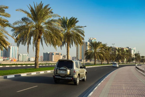 Sharjah Uae November 2013 General View Modern Buildings Sharjah Most — Stock Photo, Image