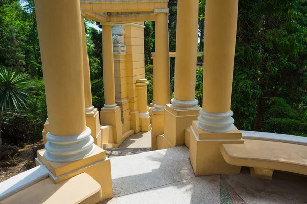 Sochi Russia June 2016 Russia Sochi Gazebo City Park Dendrarium — Stock Photo, Image