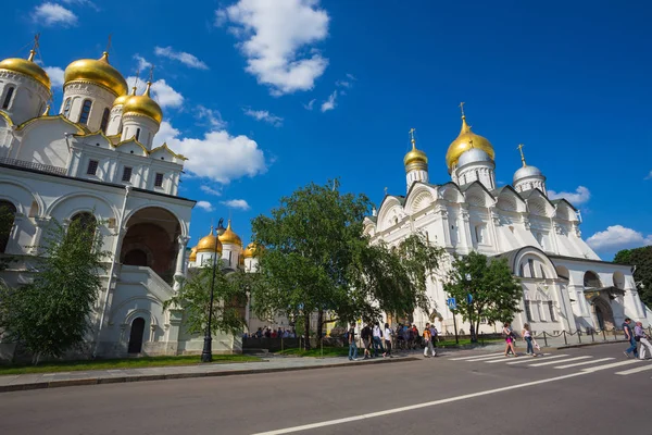Piazza della Cattedrale di Mosca Cremlino in Russia — Foto Stock