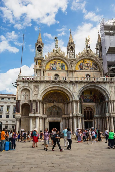 San Marco Piazza Venetsiassa — kuvapankkivalokuva