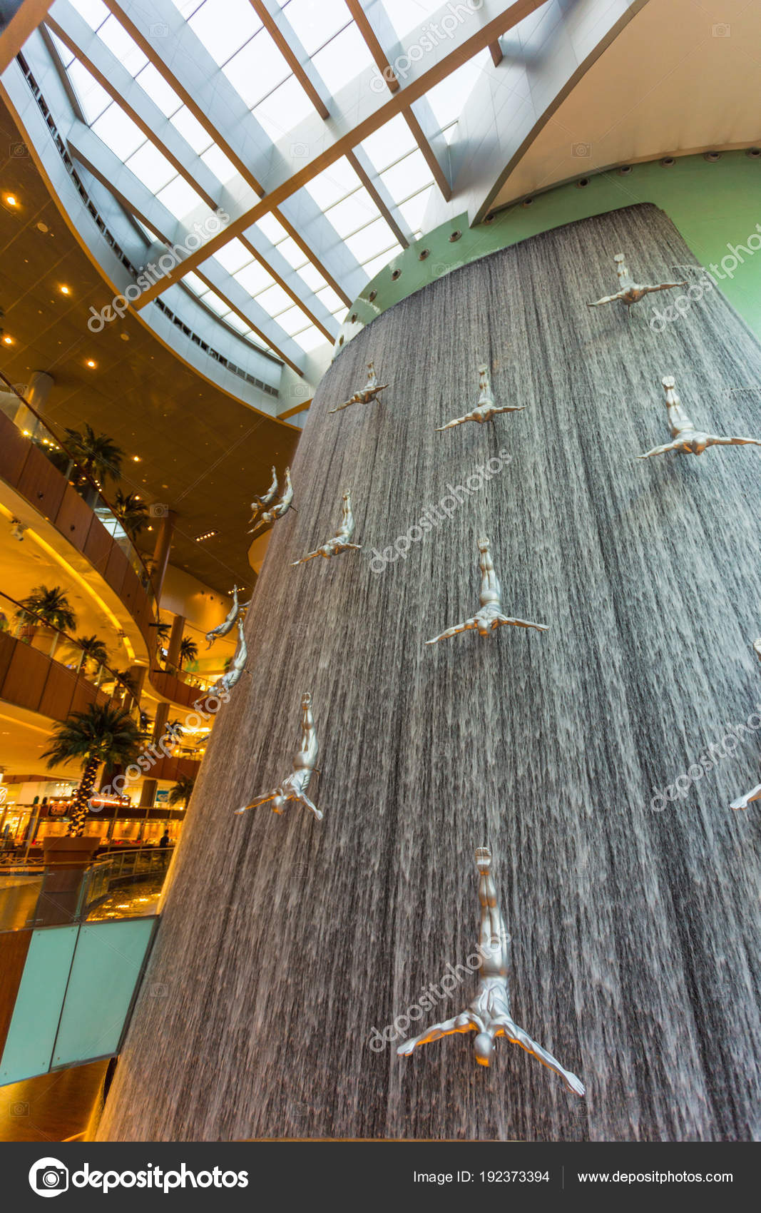 Dubai Uae October World's Largest Shopping Mall Based Total Area