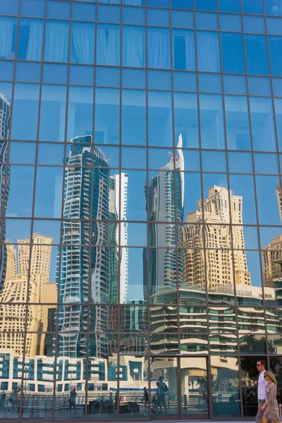 Dubai Birleşik Arap Emirlikleri Kasım Dubai Marina Yat Kulübü Bae — Stok fotoğraf