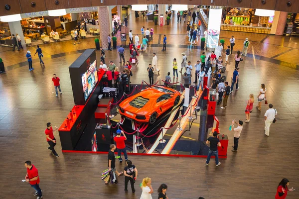 Dubai Eau Octobre Grand Centre Commercial Monde Basé Sur Superficie — Photo