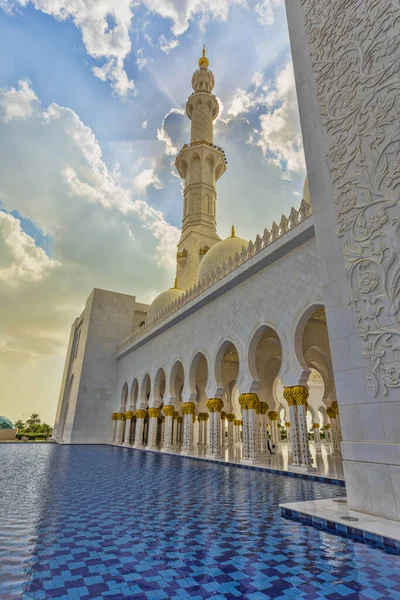 Abu Dhabi Emiratos Árabes Unidos Nov Mezquita Shaikh Zayed Noviembre — Foto de Stock