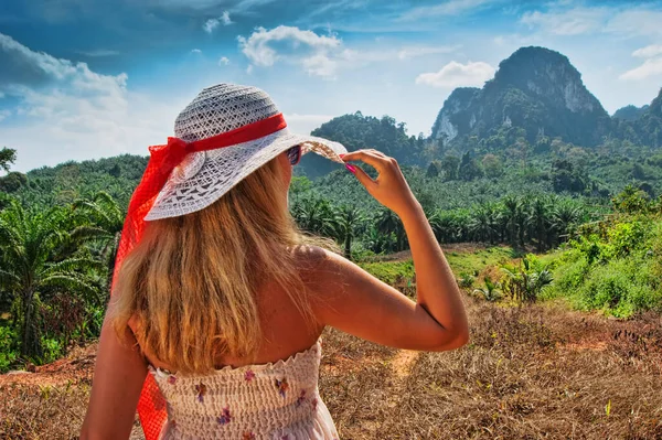 Backdrop Thai Landscape — Stock Photo, Image