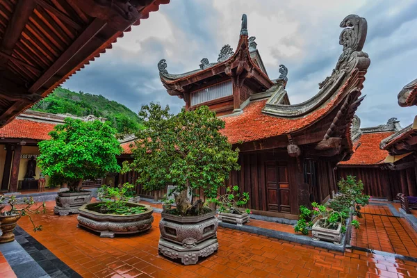 Буддийский Храм Вьетнаме Острове Винперл Нячанг — стоковое фото