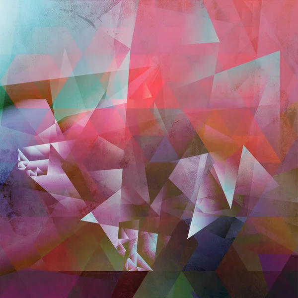 Arte poligonal abstracto —  Fotos de Stock