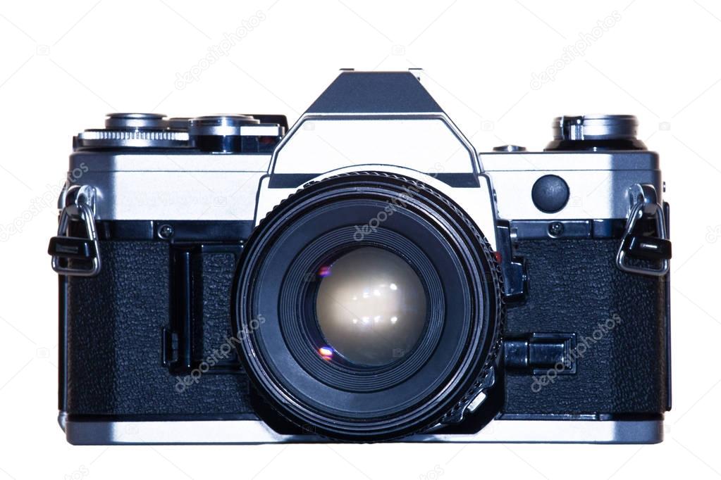  A vintage analogue film camera