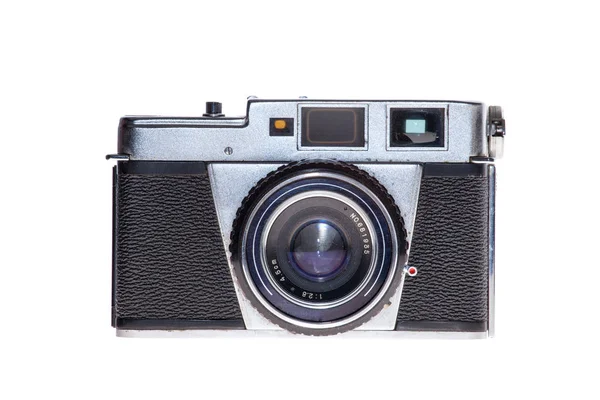 Vintage analoga bakgrund filmkamera isolerade — Stockfoto