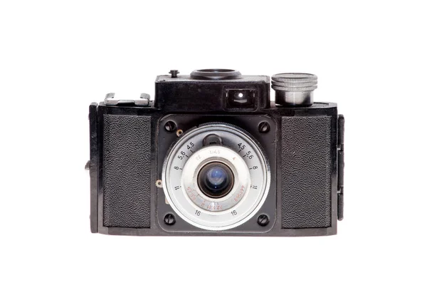 Vintage analoga bakgrund filmkamera isolerade — Stockfoto