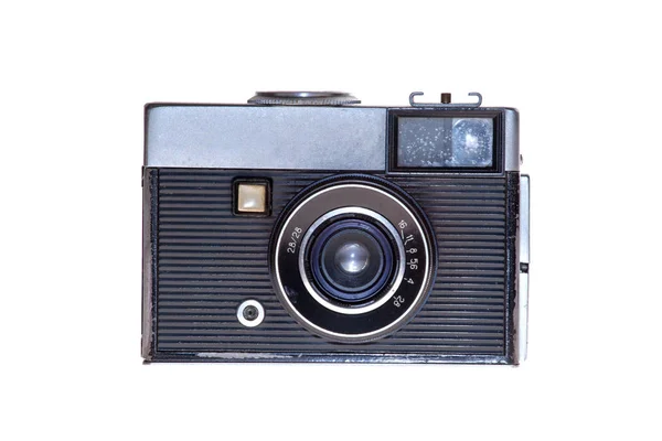 Φόντο φωτογραφική μηχανή απομονωμένη vintage ανάλογη ταινία — Φωτογραφία Αρχείου