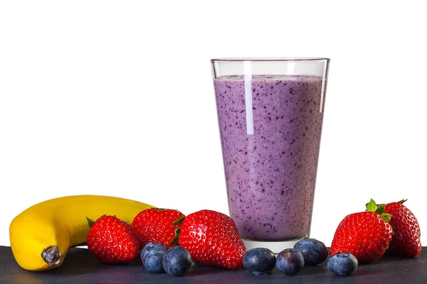 Smoothie geïsoleerd op wit — Stockfoto