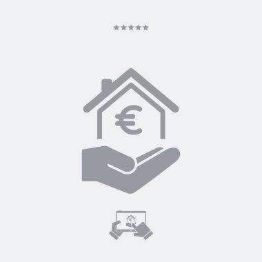 Ev maliyet Icon - Euro