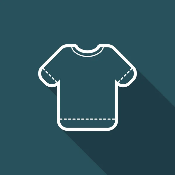 Ilustración vectorial del icono de una camiseta aislada — Archivo Imágenes Vectoriales