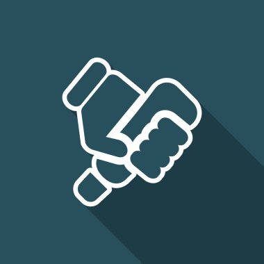 İzole edilmiş tek bir tüp simgesinin vektör illüstrasyonu