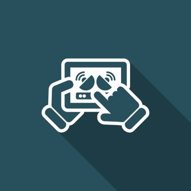 anten bağlantısını Tablet