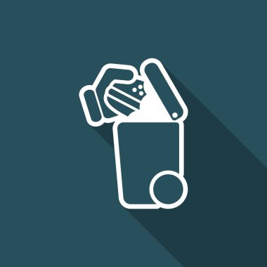 Atık toplama simgesini ayır