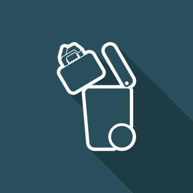 Atık toplama simgesini ayır