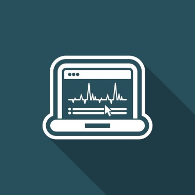 grafik diyagramı bilgisayar simgesi