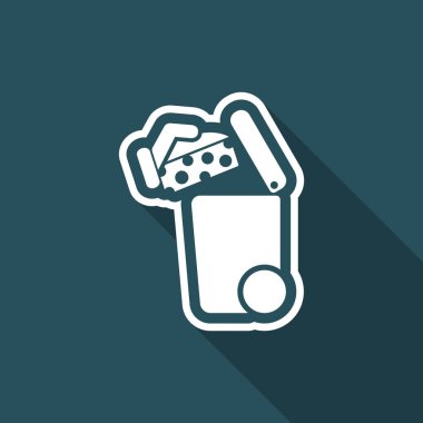 Atık toplama simgesini ayır