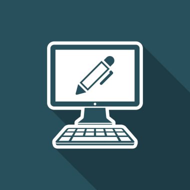 Kalem ve uygulama yaratıcı tasarım veya metin yazmak için